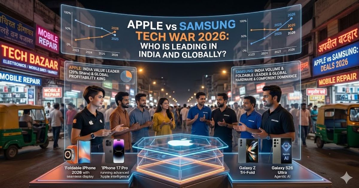 Apple vs Samsung Tech War 2026