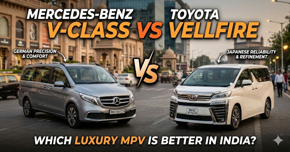 Mercedes-Benz V-Class vs Toyota Vellfire