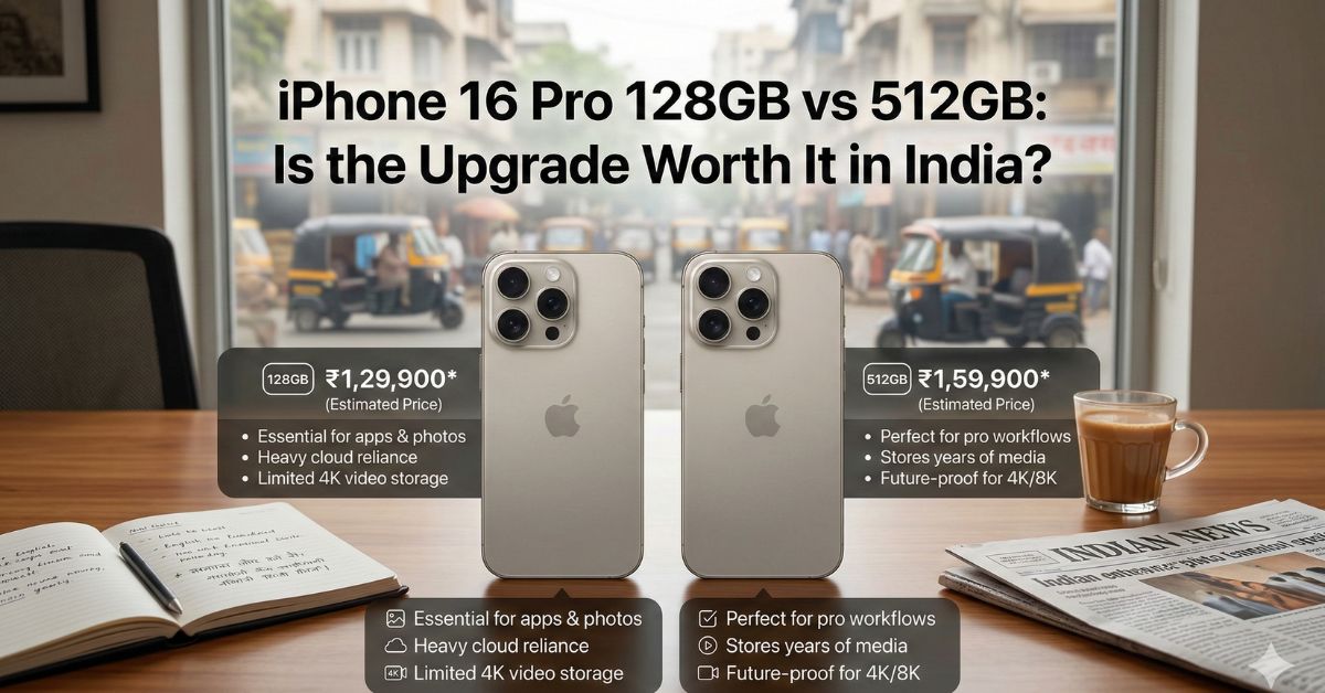 iPhone 16 Pro 128GB vs 512GB