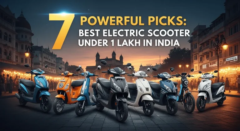 Best Electric Scooter Under 1 Lakh in India