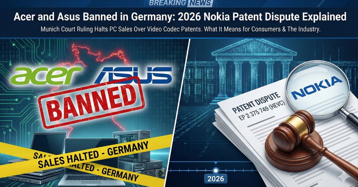 Acer and Asus Banned in Germany