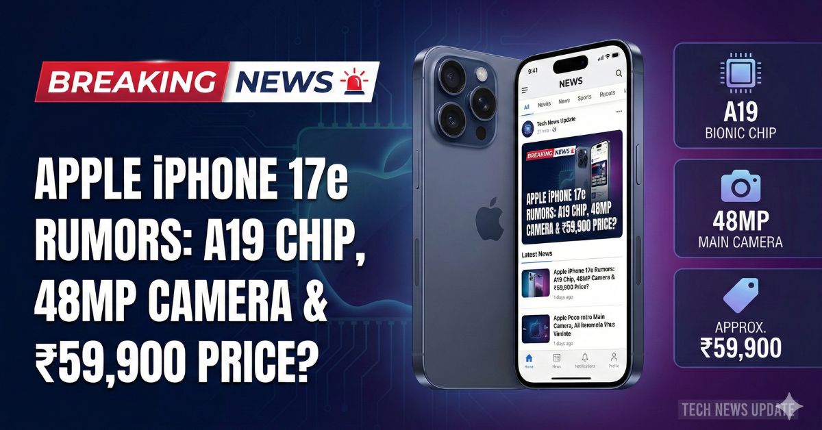 Apple iPhone 17e Rumors