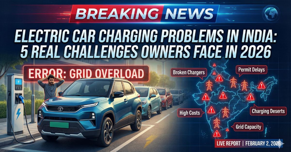 Electric Car Charging Problems in India