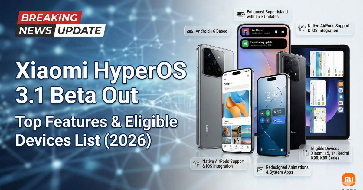 Xiaomi HyperOS 3.1 Beta Out