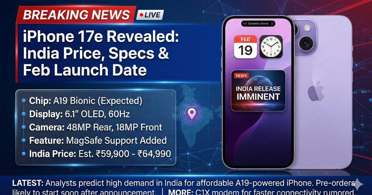 iPhone 17e release date