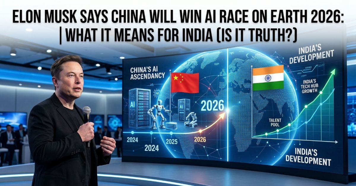 Elon Musk Says China Will Win AI Race on Earth 2026