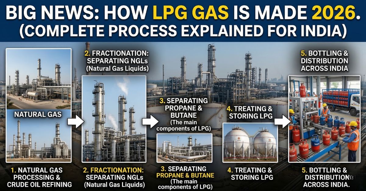 How LPG Gas is Made