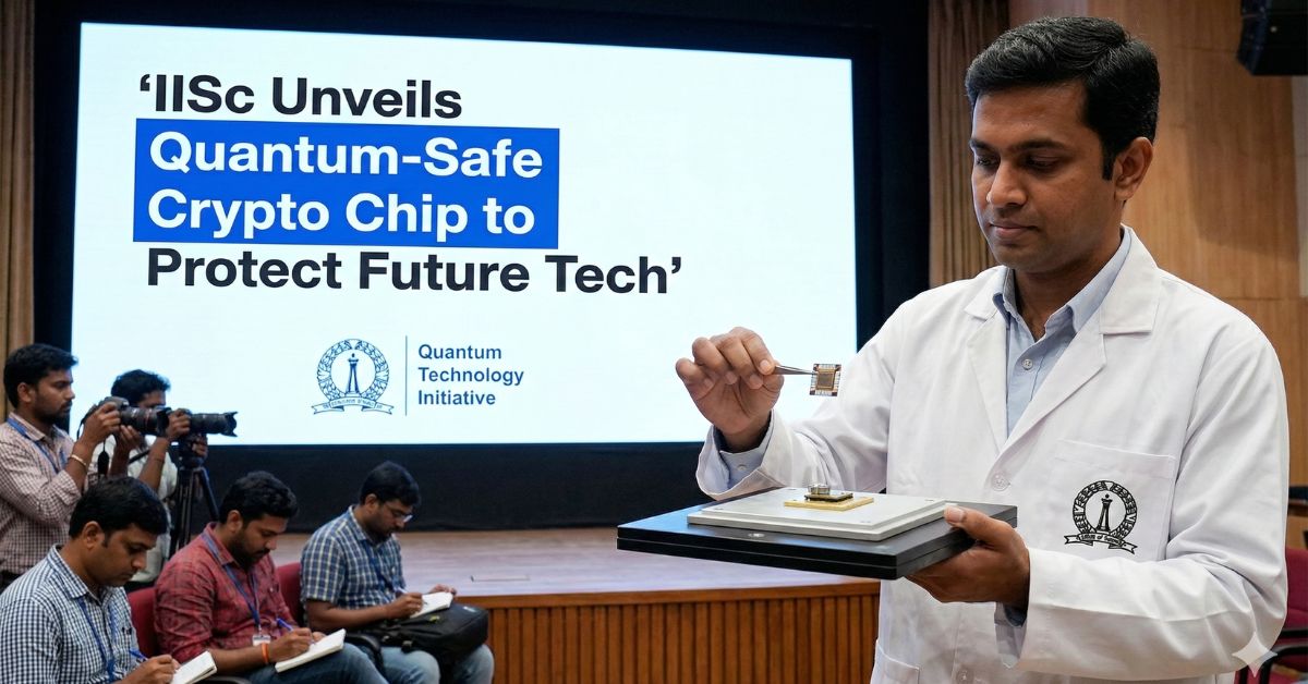 IISc Unveils Quantum‑Safe Crypto Chip