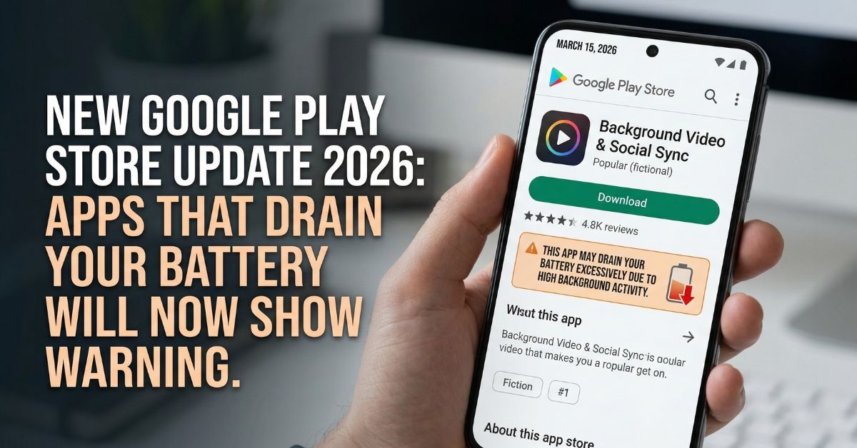 New Google Play Store Update