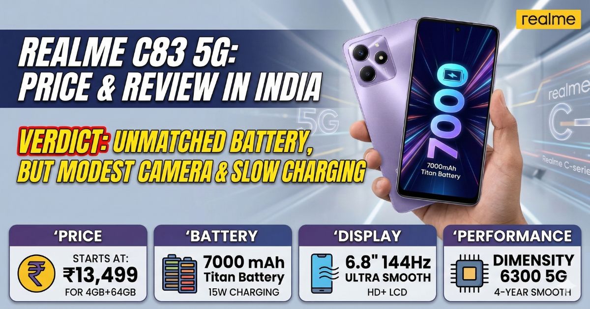 Realme C83 5G Price & Review in India