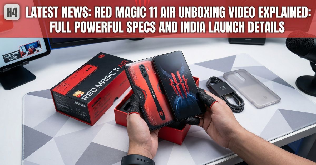 Red Magic 11 Air Unboxing