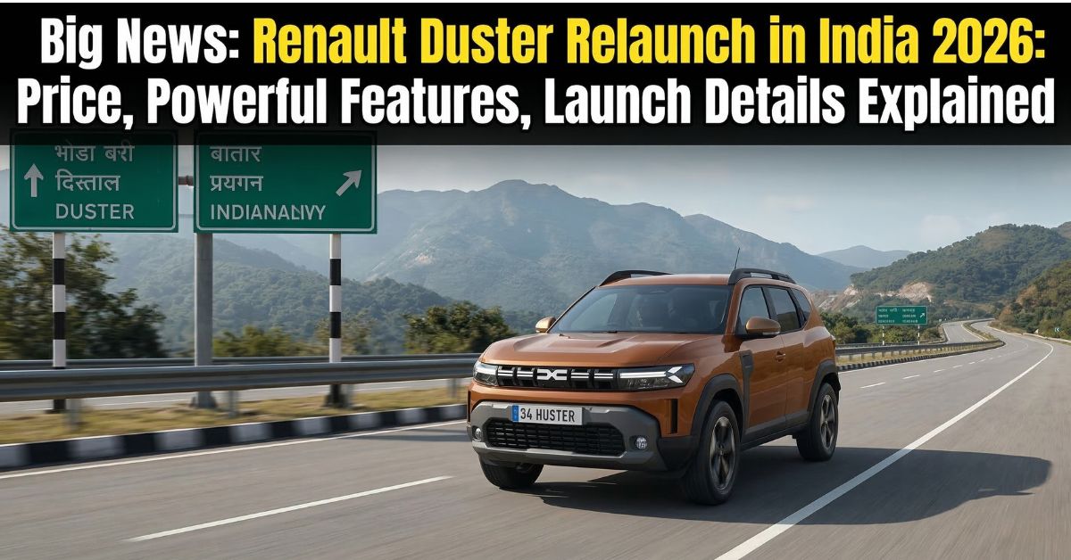 Renault Duster Relaunch