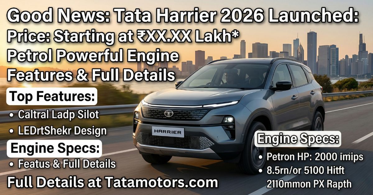 Tata Harrier 2026