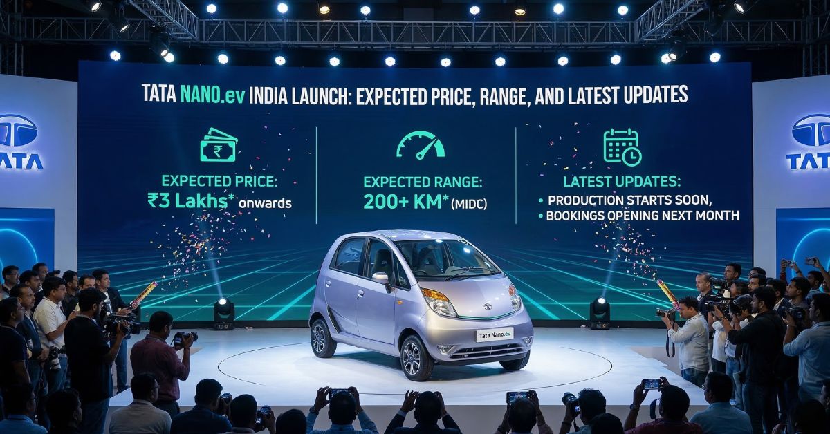 Tata Nano EV Launch Date