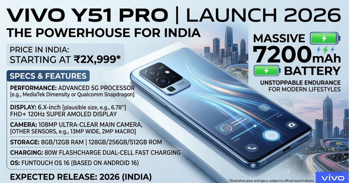 Vivo Y51 Pro Launch 2026