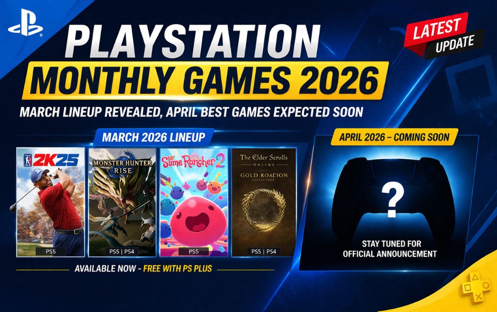 PlayStation Monthly Games 2026