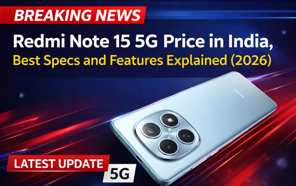 Redmi Note 15 5G Price in India