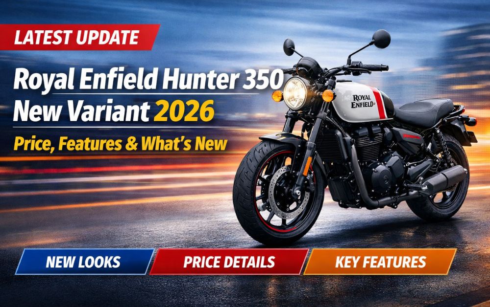 Royal Enfield Hunter 350 New Variant 2026