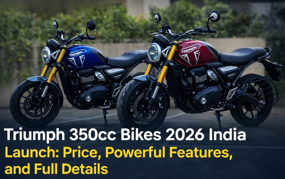 Triumph 350cc Bikes 2026 India Launch
