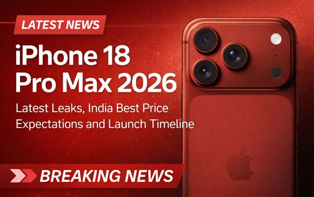 iPhone 18 Pro Max 2026